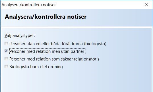 Nästa nivå med ett exempel för val av notistyper