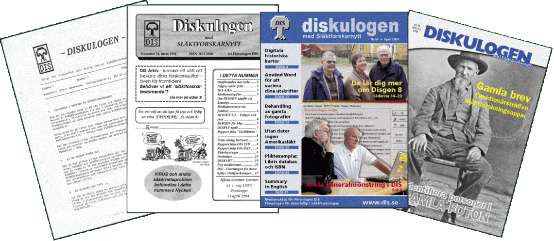 Första sidan av Diskulogen med 10 års mellanrum