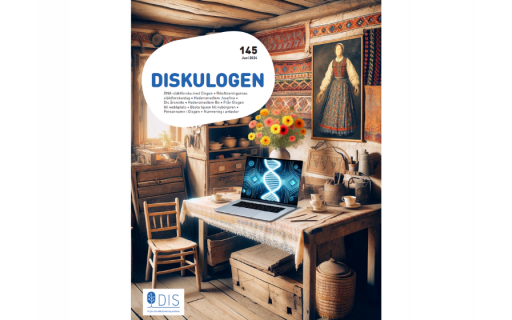 Omslaget till Diskulogen nr 145