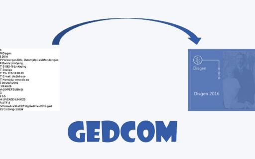 Gedcom-import från Ancestry