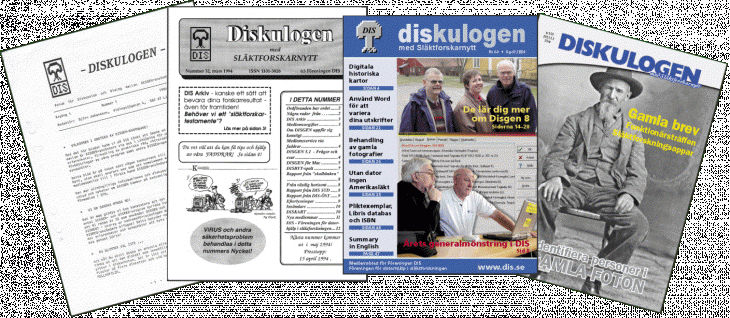 Första sidan av Diskulogen med 10 års mellanrum
