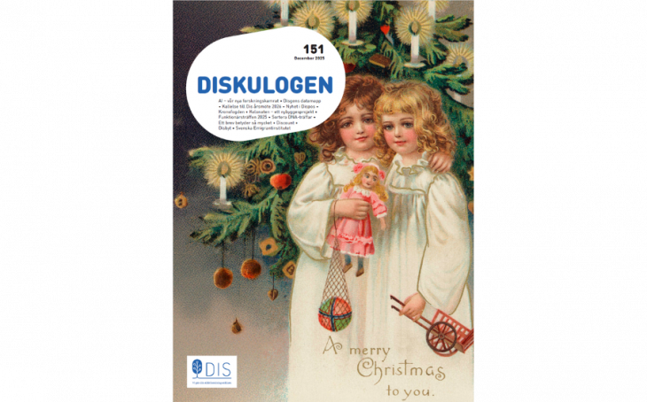 Omslaget på Diskulogen nr 151 december 2025