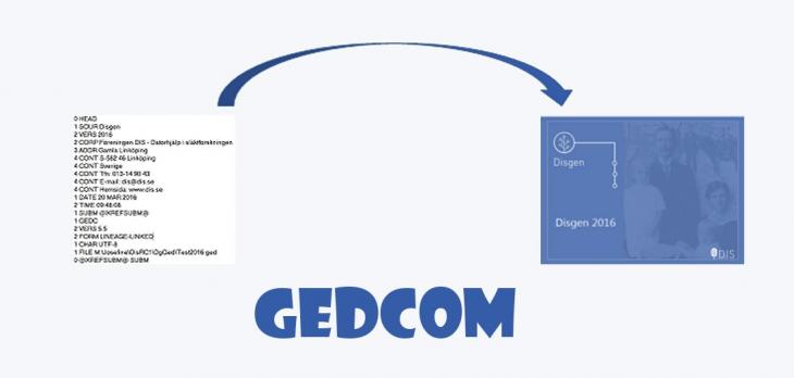 Handledning - Import av GEDCOM-fil och hur forsätter jag