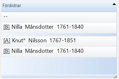 I panelen visas två familjer. En med endast en biologisk mor och en med modern och en adoptivfader.